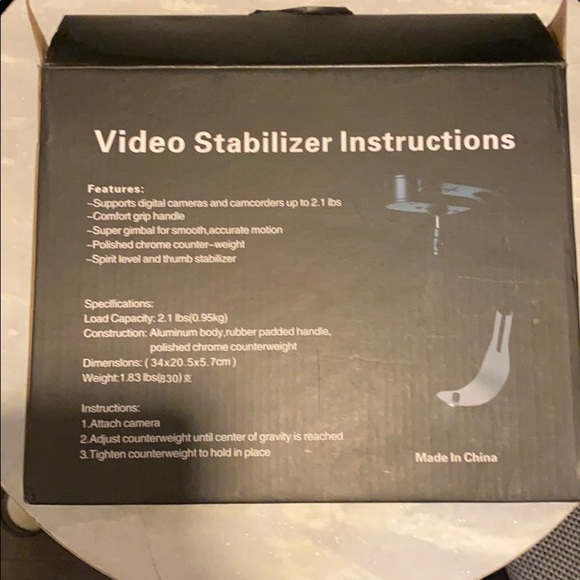 Video camera stabilizer - Picture 2 of 2